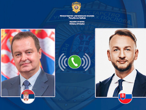Дачић разговарао са министром унутрашњих послова Словачке, пожелео Фицу брз опоравак