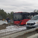 Запалио се аутобус градског превоза на Бранковом мосту