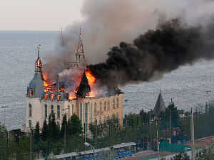 Украјински замак "Харија Потера" погођен у руском нападу на Одесу, страдало пет особа; Кијев употребио "атакамс" за напад на Крим