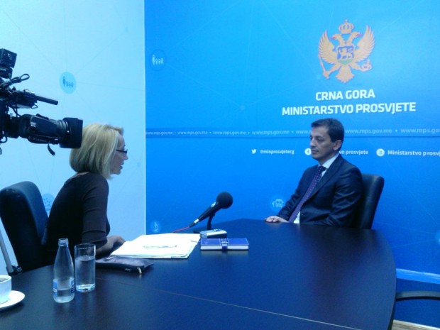 Predrag Bošković, ministar prosvete u Vladi Crne Gore