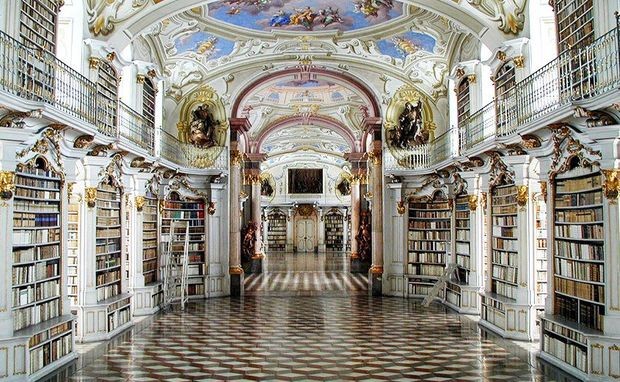Biblioteka u Admontu u Austriji