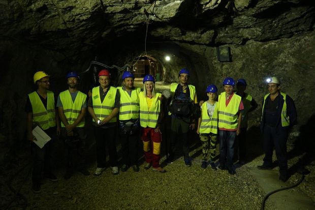 Екипа у Борском руднику 450 метара испод земље
