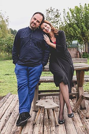 Komšije, Nebojša Ilić i Milica Mihajlović