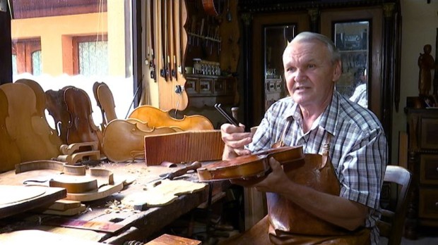 Јан Немчек, мајстор у прављењу виолина