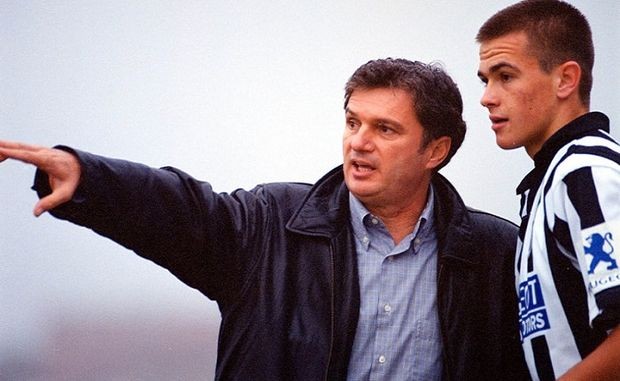 Ljubiša Tumbaković kao trener Partizana