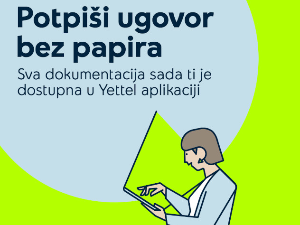 Yettel и Моби банка омогућили потписивање уговора без папира