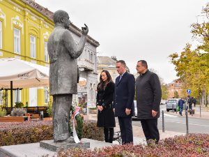 Полагањем венаца обележена 105. годишњица присаједињења Војводине Краљевини Србији