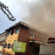 Пожар у згради некадашње Електронске индустрије Ниш