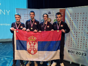 Словенија, четири медаље српским средњошколцима на Балканској олимпијади из информатике 