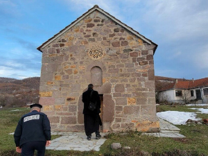 Православна црква код Подујева закључана за свештенике надлежне епархије