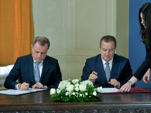 Потписан споразум са Азербејџаном, Дачић:  Међусобно поштовање и поверење два народа
