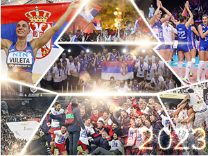Највећи успеси српског спорта у 2023. години