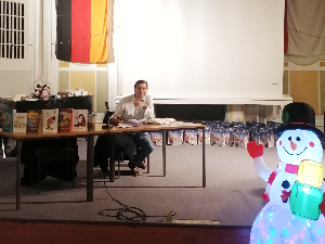 Новогодишње дружење Дејана Алексића са српским ђацима у Берлину