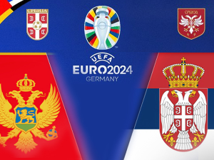 Фудбал - Кв. за ЕП 2023: Црна Гора - Србија