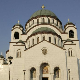 Поноћна васкршња литургија, пренос из Храма Светог Саве