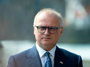 Горан Весић на саслушању у тужилаштву 