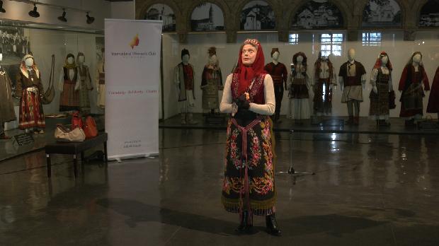 Симонида на наступу у Етнографском музеју у Београду