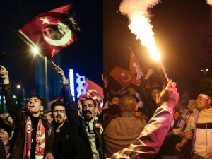 Тесна трка у Турској – Ердоган се обратио са балкона: Далеко смо у предности; Киличдароглу: Сигурно ћемо победити у другом кругу