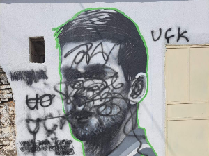 У Ораховцу уништен мурал Новаку Ђоковићу, снимљени вандали