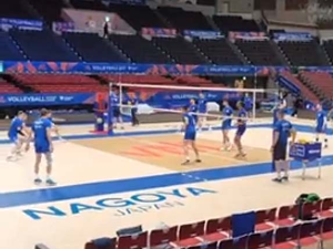 Одбојкаши Србије имали први тренинг у Нагоји уочи мечева Лиге нација