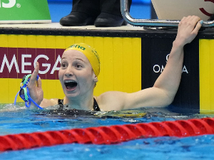 Пливачица Моли О'Калахан оборила најдужи светски рекорд у женској конкуренцији на 200 метара слободним стилом