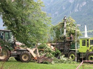 У Словенији провејавале пахуље, после неколико дана олује
