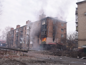 Руски удари широм Украјине, експлозије у Кијеву; Москва: Погођена локација на којој су боравили страни плаћеници