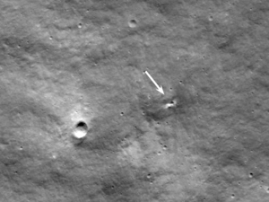 Наса објавила фотографију места на Месецу где је пала руска летелица