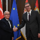 Вучић са турским министром одбране о очувању мира на Балкану
