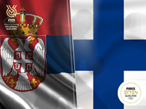 Одбојкаши Србије против Финске настављају борбу за пласман на ОИ