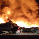 Велики пожар у Осијеку стављен под контролу – запалила се ускладиштена пластика, страхује се од великог загађења