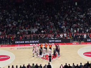Минут ћутања за Дејана Милојевића уочи утакмице Црвена звезда - Басконија