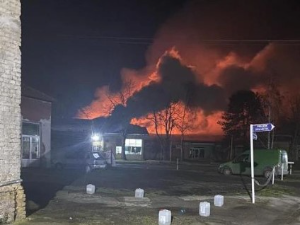 Пожар у бањи Бездан код Сомбора, ватрогасци на терену