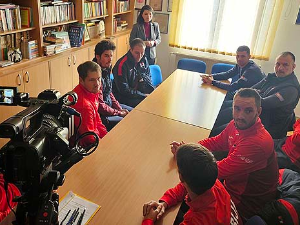 Тениска Дејвис куп репрезентација Србије посетила СОС Дечије село у Краљеву