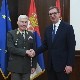 Вучић разговарао са генералом Бригером о ситуацији на КиМ и војној сарадњи