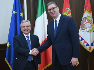 Вучић са представницима Италијанске развојне банке о потенцијалима за сарадњу