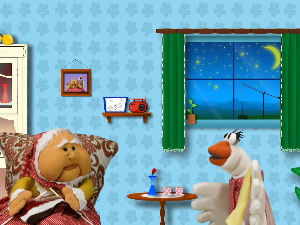 Гуска Брбара и њена бака Ката:	Преварена лисица