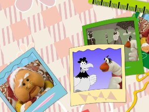 Гуска Брбара и њена бака Ката: Киша од переца