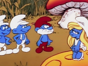 Штрумпфови:	Загрљај за Мргуда, свадбена звона за Гаргамела