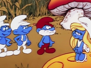 Штрумпфови	: Чаробна звечка, сва велика и штрумпфна створења