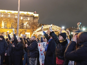 Студенти наставили блокаде факултета, протест испред Председништва 