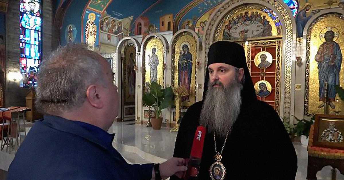 Српска разгледница из Америке: Божић Српска разгледница из Америке: Божић