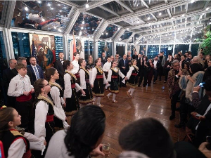  Конзул Божовић на другој годишњој прослави "Српског дана" у Њу Роселу