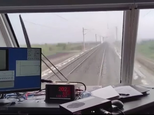На деоници брзе пруге Нови Сад – Врбас постигнута брзина од 202 километра на сат