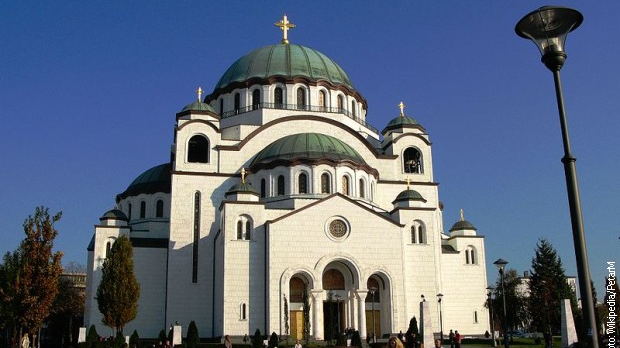 Поноћна васкршња литургија, пренос из Храма Светог Саве