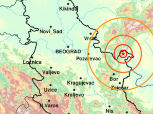 Земљотрес у региону Кладова