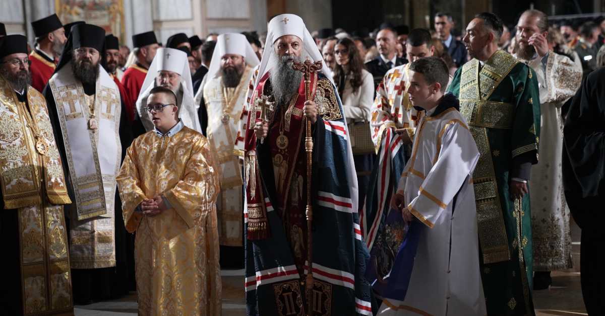 Београђани у Спасовданској литији поводом славе престонице – беседио патријарх Порфирије