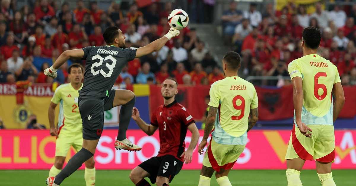 Други тим Шпаније једва савладао Албанију