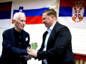  Академик Матија Бећковић уочи Видовдана посетио Савез Срба Словеније