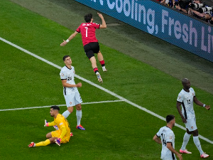 Грузија сачувала гол предности у првом полувремену против Португалије